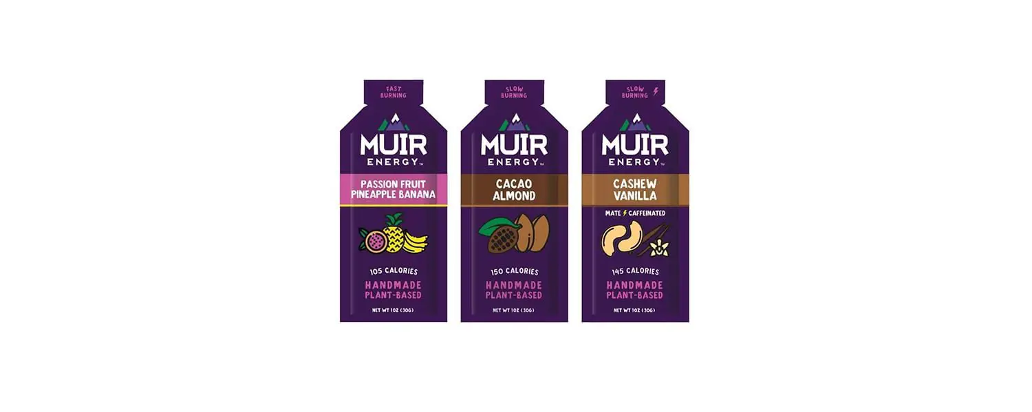 Muir Energy Real Food Energy Gel
