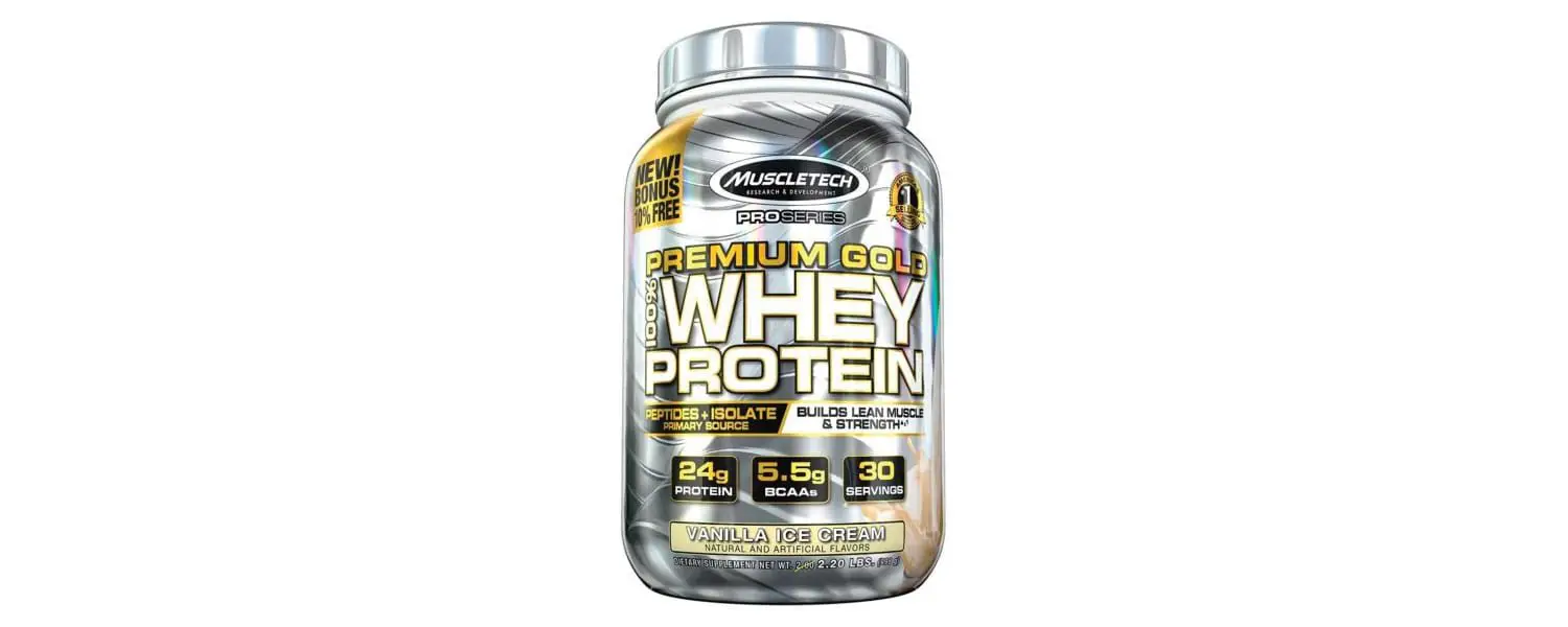 MuscleTech Premium Gold 100% Whey Protein